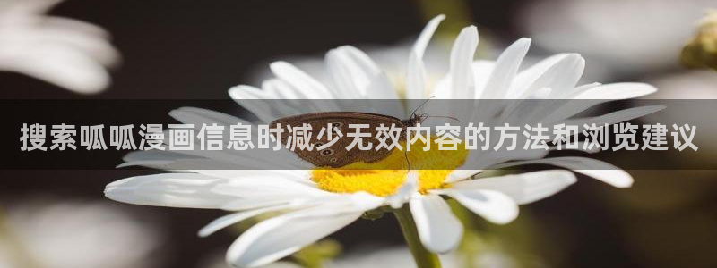 免费漫画好漫画推荐：搜索呱呱漫画信息时减少无效内容的方法和浏览建议